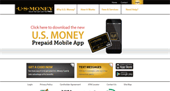 Desktop Screenshot of login.usmoneycard.com